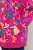 Ulla Popken Ribbon Print Turtleneck Sweatshirt Cherry Red - Bluzy & bluzy z kapturem - Przytulne bluzy, hoody i swetry