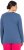 Ulla Popken Basic Round Neck Long Sleeve Slim Fit Cotton Tee Ink Blue - T-shirty - 