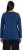 Ulla Popken Basic Round Neck Long Sleeve Slim Fit Cotton Tee Dark Blue - T-shirty - 