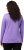 Ulla Popken Basic Round Neck Long Sleeve Slim Fit Cotton Tee Pale Lilac - T-shirty - 