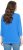 Ulla Popken Make It Amazing 3/4 Sleeve Graphic Tee Pacific Blue - Koszulki z nadrukiem dla kobiet - 