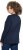 Ulla Popken Holiday Long Sleeve Graphic Tee Navy Blue - Koszulki z nadrukiem dla kobiet - 