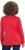 Ulla Popken Holiday Long Sleeve Graphic Tee Salsa Red - Koszulki z nadrukiem dla kobiet - 