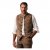 JP1880 Vest Traditional Cowhide Brown - Kurtki Męskie Duże Rozmiary - Kurtki Duże rozmiary 2XL-8XL