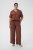 Kaffe Curve Emilia Wide Pants Henna Brown - Spodnie - 