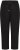 Kaffe Curve Mille Wide Pants Black Deep - Spodnie materiałowe - 