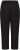 Kaffe Curve Mille Wide Pants Black Deep - Spodnie materiałowe - 