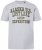 JP1880 T-shirt Short Sleeve Chest Print Grey Melange - Koszulki - T-shirty meskie Duże Rozmiary - 2XL-14XL
