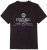 Adamo Sandro Regular fit Slub effect T-shirt Black - Koszulki - T-shirty meskie Duże Rozmiary - 2XL-14XL