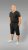 20 Nodi Scirocco Short Leg Sports Pants in Combed Cotton Jersey Black - Dresy & spodenki dresowe - Dresy & Spodnie Dresowe 2XL-12XL