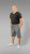 20 Nodi Scirocco Short Leg Sports Pants in Combed Cotton Jersey Grey - Dresy & spodenki dresowe - Dresy & Spodnie Dresowe 2XL-12XL