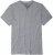 Adamo Silas Regular fit Serafino T-shirt Grey - Koszulki - T-shirty meskie Duże Rozmiary - 2XL-14XL