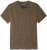 Adamo Silas Regular fit Serafino T-shirt Khaki - Koszulki - T-shirty meskie Duże Rozmiary - 2XL-14XL