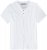 Adamo Silas Regular fit Serafino T-shirt White - Koszulki - T-shirty meskie Duże Rozmiary - 2XL-14XL