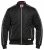 D555 Skipton Quilted Bomber Jacket Black - Kurtki Męskie Duże Rozmiary - Kurtki Duże rozmiary 2XL-8XL