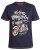 D555 Slater T-shirt Navy - Koszulki - T-shirty meskie Duże Rozmiary - 2XL-14XL