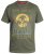 D555 Stanley T-shirt Khaki - Koszulki - T-shirty meskie Duże Rozmiary - 2XL-14XL