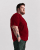 Motley Denim Stockholm T-shirt Red - Koszulki - T-shirty meskie Duże Rozmiary - 2XL-14XL