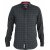 D555 Taylor Long Sleeve Shirt Charcoal - Koszule - Koszule 2XL-10XL