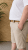 Kam Jeans 3402 Belted Dobby Weave Stretch Chino Shorts Beige - Szorty - Szorty W40-W60