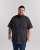 Motley Denim Zagreb Koszula z krótkim rękawem Antracytowy - Koszule - Koszule 2XL-10XL
