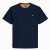 Motley Denim Stockholm T-shirt Navy - Koszulki - T-shirty meskie Duże Rozmiary - 2XL-14XL