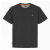 Motley Denim Stockholm T-shirt Charcoal - Koszulki - T-shirty meskie Duże Rozmiary - 2XL-14XL