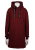 Nora Mikken KRISTINA Long Hoodie Burgundy - Bluzy & bluzy z kapturem - 