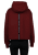 Nora Mikken GERTRUD Cropped Hoodie Burgundy - Bluzy & bluzy z kapturem - 
