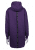 Nora Mikken KADRI WHITE Long Hoodie Purple - Bluzy & bluzy z kapturem - 