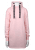 Nora Mikken KRISTINA Long Hoodie Pink - Bluzy & bluzy z kapturem - 