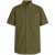 Motley Denim Zagreb Koszula z krótkim rękawem Ciemny khaki - Koszule - Koszule 2XL-10XL