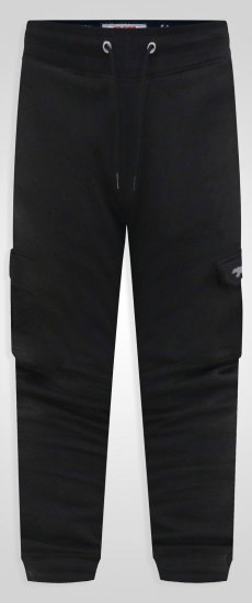 D555 Dexter 1 Cargo Jogger With Bear Embroidery Czarny - Dresy & spodenki dresowe - Dresy & Spodnie Dresowe 2XL-12XL