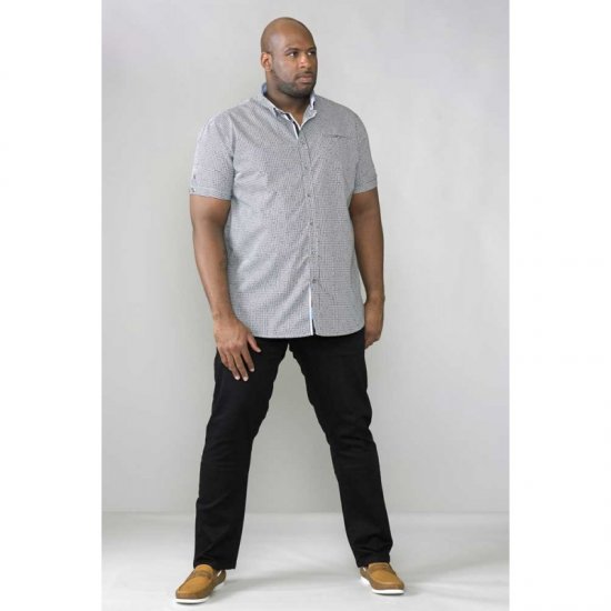 D555 Claude Stretch Jeans Black TALL SIZES - ODZIEŻ MĘSKA MT-6XLT - WYSOKIE-rozmiary
