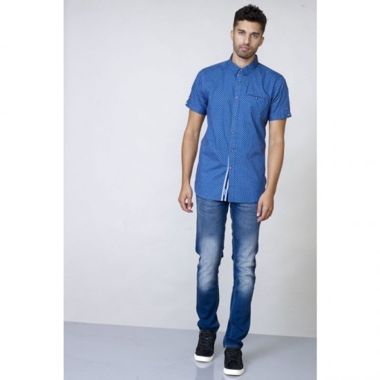 D555 Bobby Short Sleeve Shirt - Koszule - Koszule 2XL-10XL