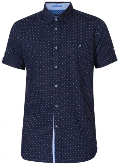 D555 Kurt Printed Short Sleeve Shirt - Koszule - Koszule 2XL-10XL