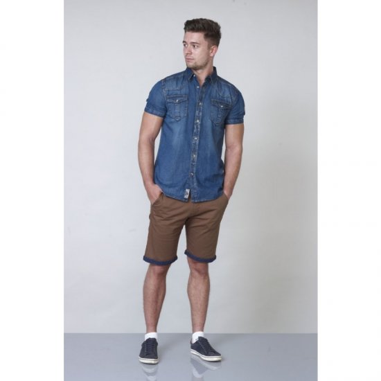 D555 Mike Denim Shirt - Koszule - Koszule 2XL-10XL