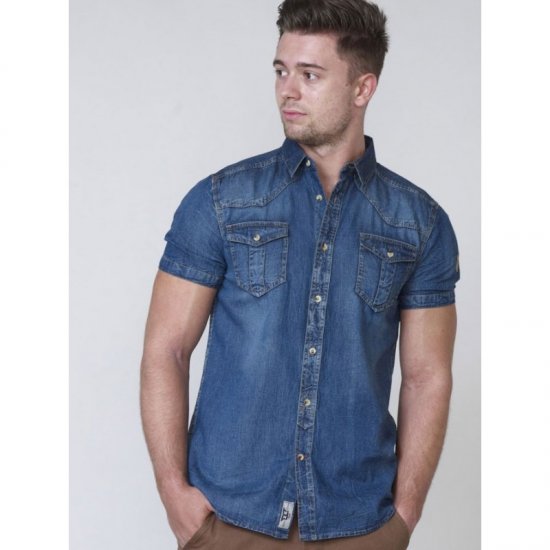 D555 Mike Denim Shirt - Koszule - Koszule 2XL-10XL