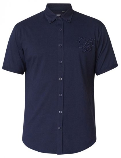 D555 Beaver Couture Jersey Shirt Navy - Koszule - Koszule 2XL-10XL