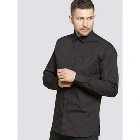 D555 Michael Couture Stretch Shirt Black - Koszule - Koszule 2XL-10XL