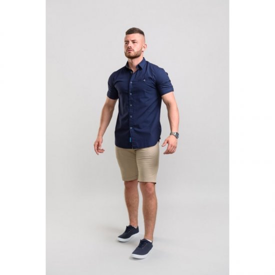 D555 Wesson Shirt Navy - Koszule - Koszule 2XL-10XL