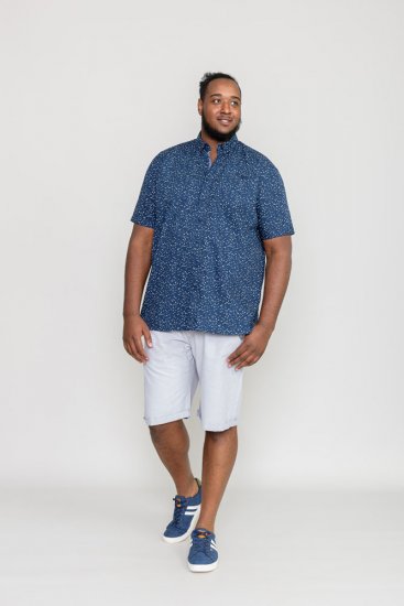 D555 FINDON Print Shirt - Koszule - Koszule 2XL-10XL
