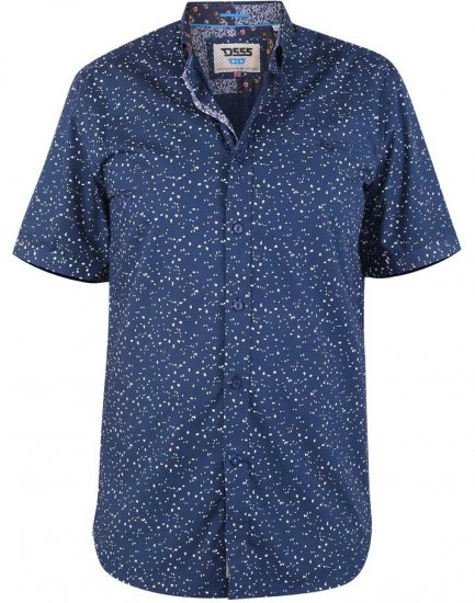 D555 FINDON Print Shirt - Koszule - Koszule 2XL-10XL