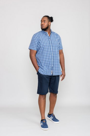D555 CANFORD Shirt With Pocket - Koszule - Koszule 2XL-10XL