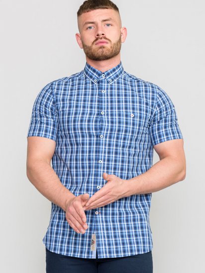 D555 CANFORD Shirt With Pocket - Koszule - Koszule 2XL-10XL