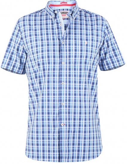 D555 CANFORD Shirt With Pocket - Koszule - Koszule 2XL-10XL