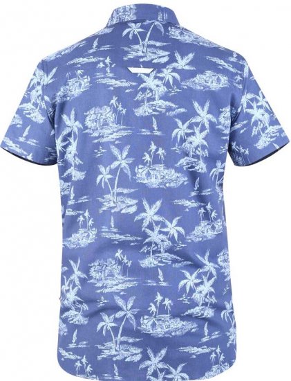 D555 WHITSBURY Hawaiian Print Shirt - Koszule - Koszule 2XL-10XL