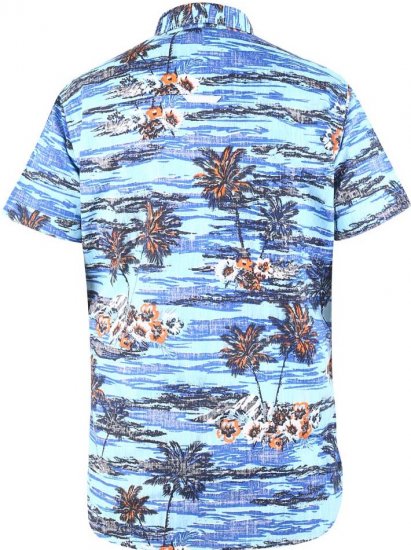 D555 CHARFORD Hawaiian Reverse Printed Shirt - Koszule - Koszule 2XL-10XL