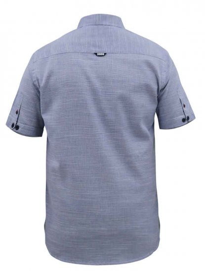 D555 Hadley S/S Micro Dog Tooth Check Shirt - Koszule - Koszule 2XL-10XL