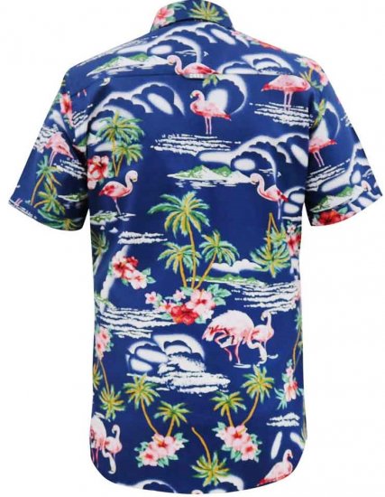 D555 Durham Flamingo Hawaiian Ao Print Shirt - Koszule - Koszule 2XL-10XL